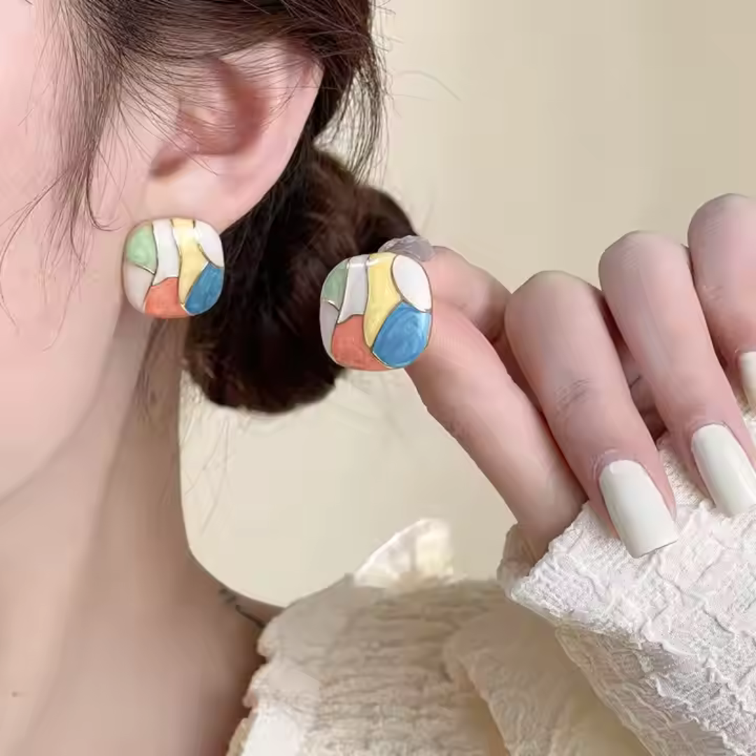 Colorful Stud Earrings