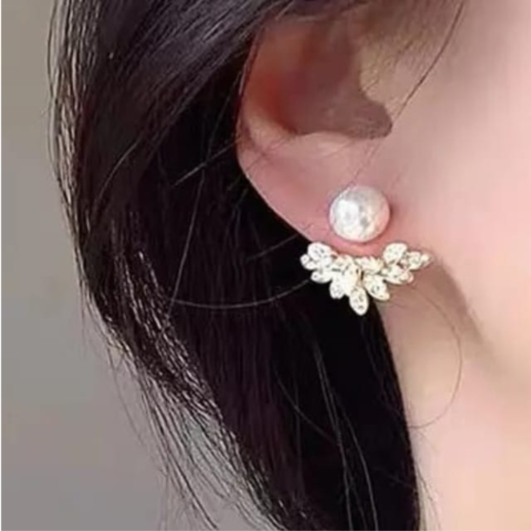 Bling That Pearl Earrings