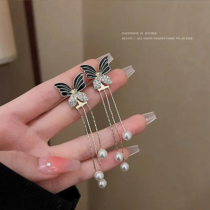 Butterfly Chain Earrings