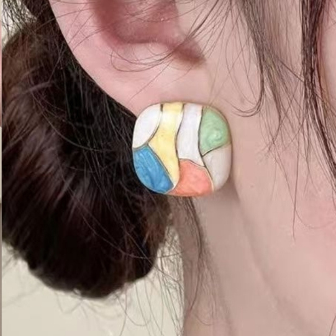 Colorful Stud Earrings