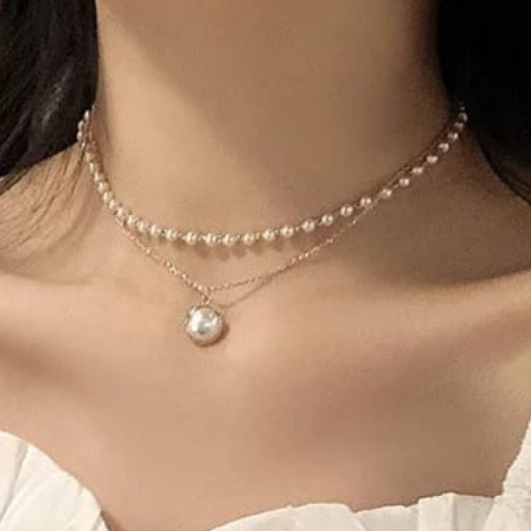 Pearl Layered Necklace