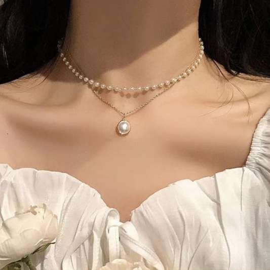 Pearl Layered Necklace