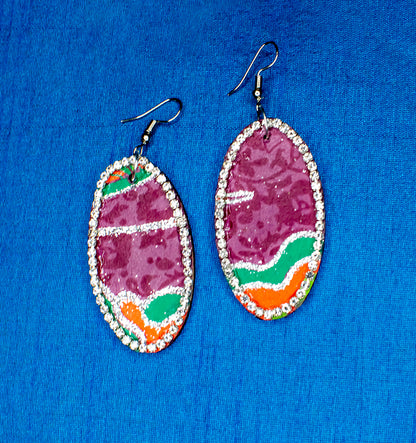 Kalpana Earrings : Handmade