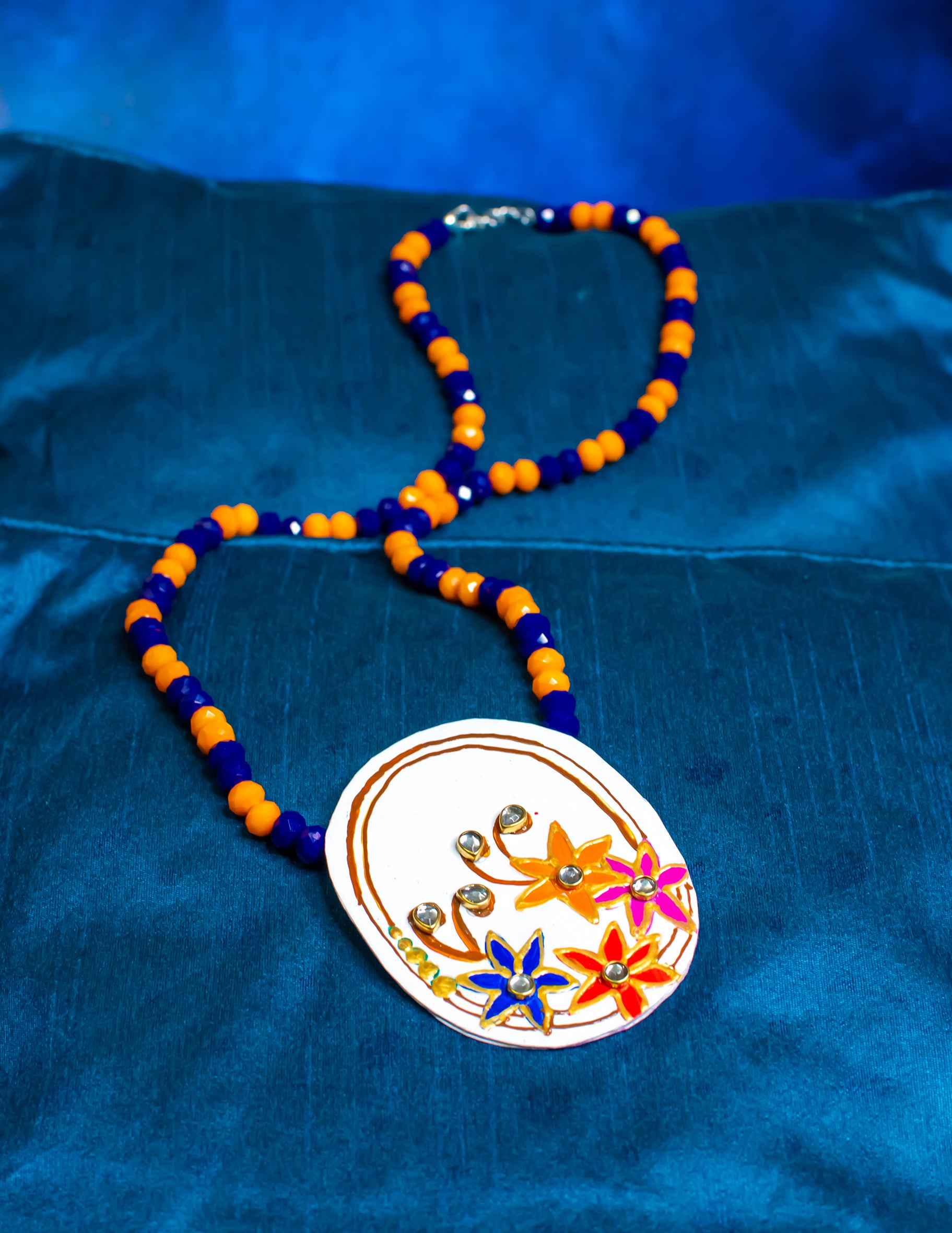 Handmade Jewellery - Handpainted Necklace