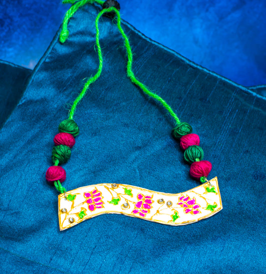 Handmade Jewellery - Handpainted Necklace